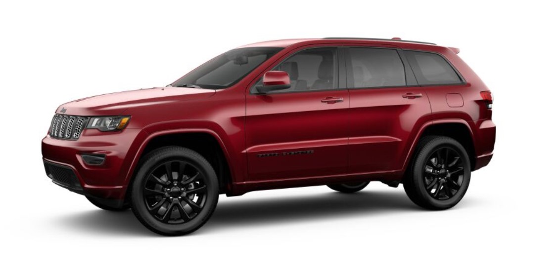 2019 Jeep Grand Cherokee Altitude Side Red Exterior